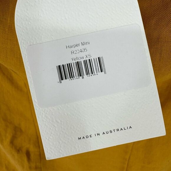 Free People Rumer Harper Linen Mini Dress XS NWT - Picture 6 of 8